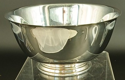 VTG Paul Revere Reproduction silver plate bowl Oneida Silversmith 4"t  x  8"w | eBay US