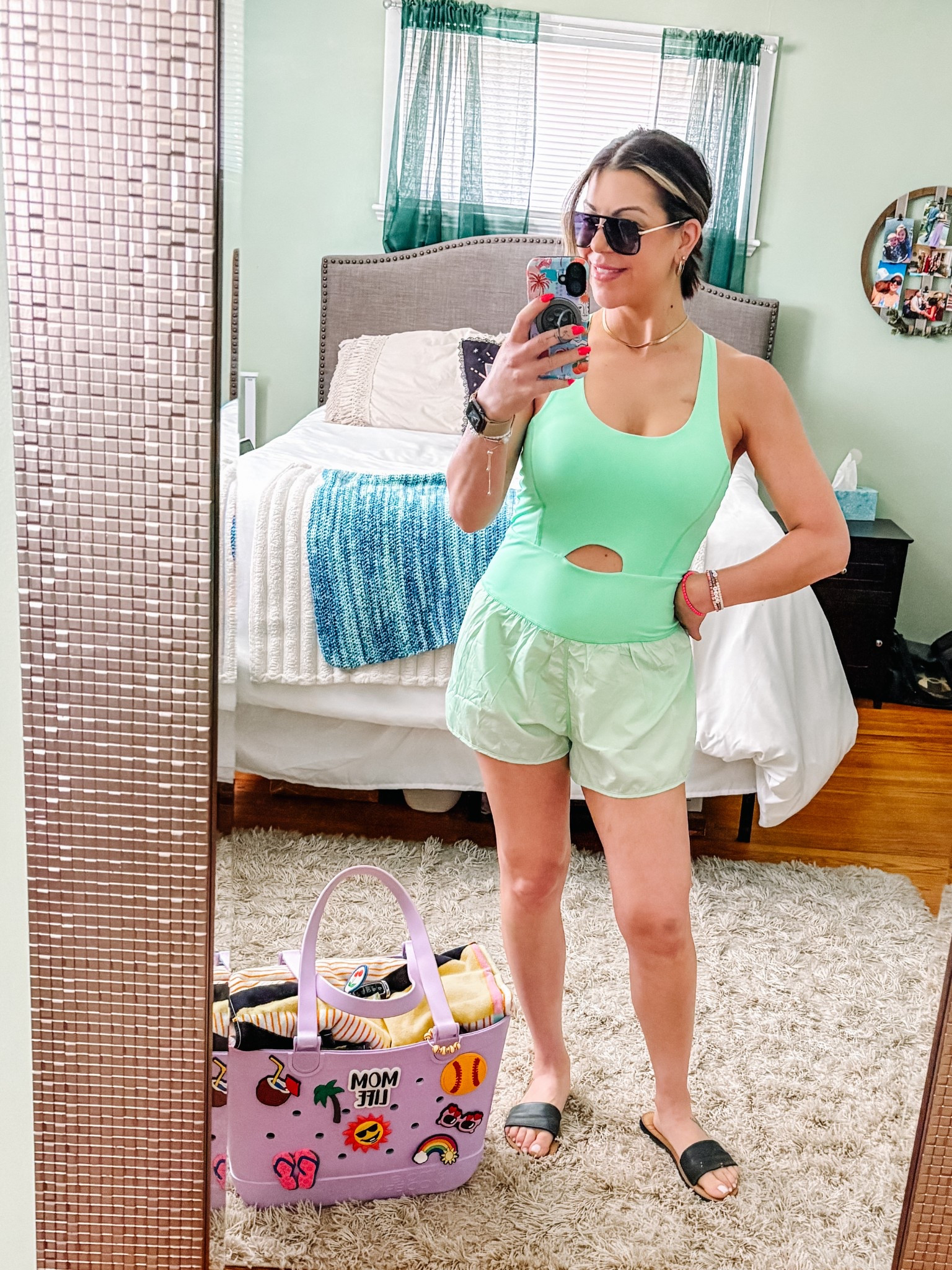 Summer Outfit!! 🫶🏻
Loving this romper!! Perfect for the gym and hot weather!! 
On sale now!!
FITS TTS!!

#LTKSaleAlert #LTKStyleTip #LTKActive