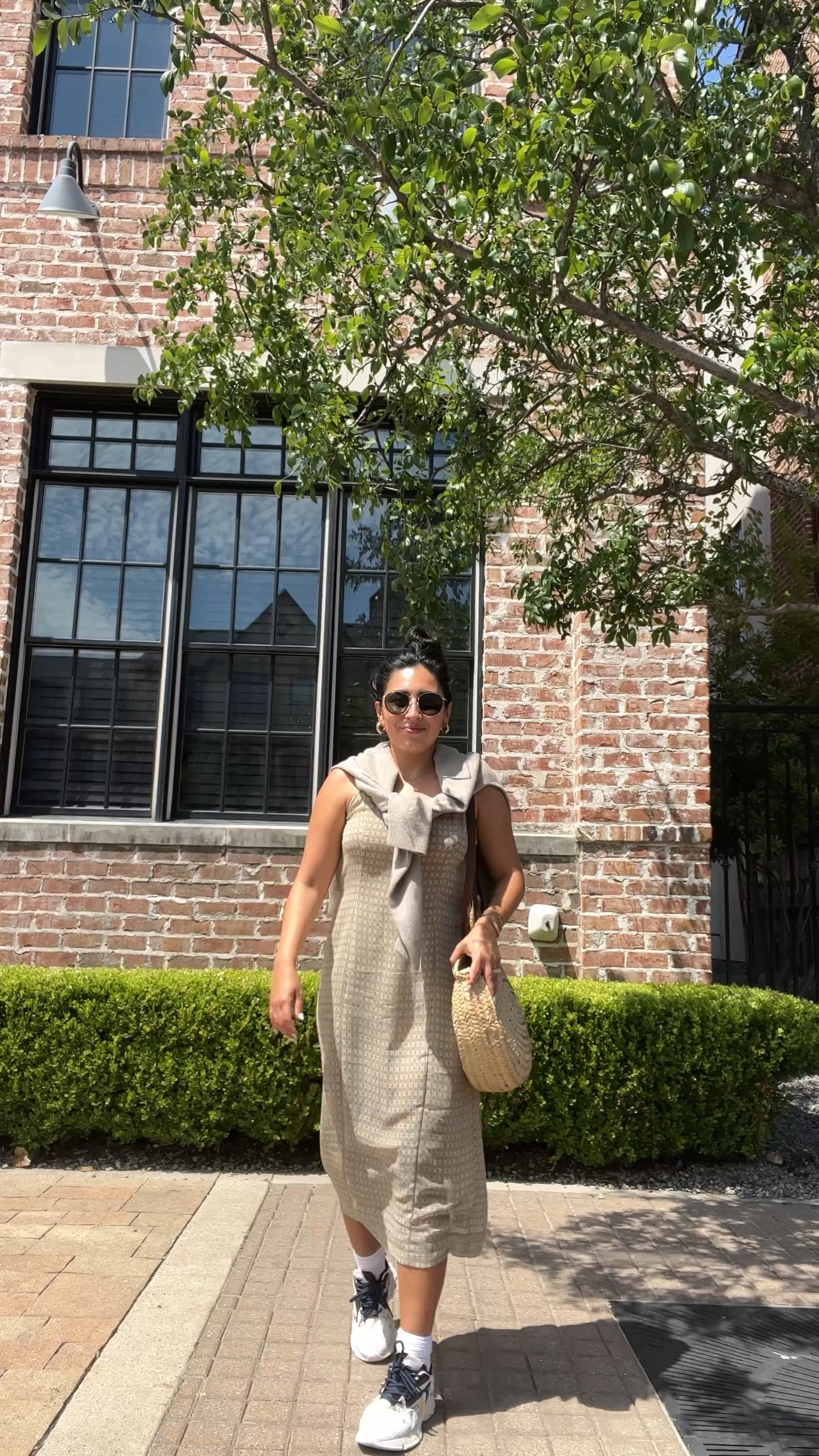 Have you heard of the wrong shoe theory? Basically you choose the “wrong shoe” to create more interest in an outfit. The easy choice for this one would be a sandal but I opted for a dad sneaker instead! 

#summerdress #maxidress #traveloutfit

#LTKunder100 #LTKshoecrush #LTKstyletip