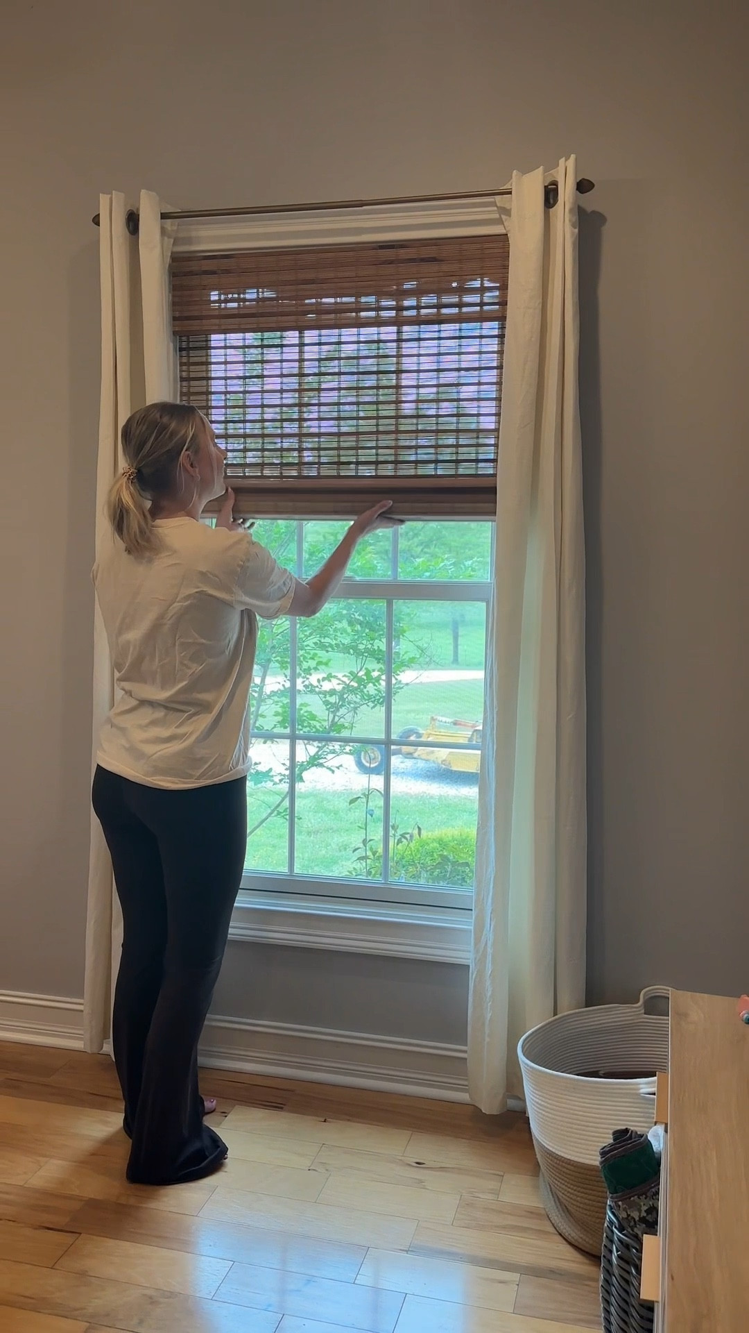 No tools. No holes. Took me 2 minutes… and somehow made the whole room look custom 🤍

Bamboo shades from @lazblinds — officially my easiest home upgrade! 


#LTKmorningroutine #LTKHome #LTKdayinmylife