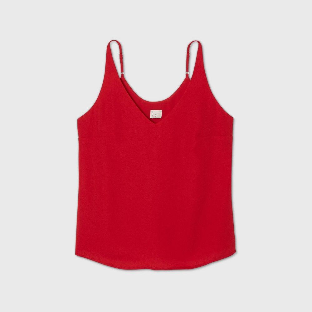 Women's Essential Tank Top - A New Day Red XXL | Target