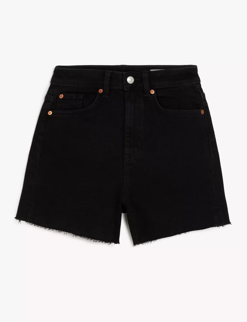 Denim Mom High Waisted Shorts | Marks & Spencer (UK)