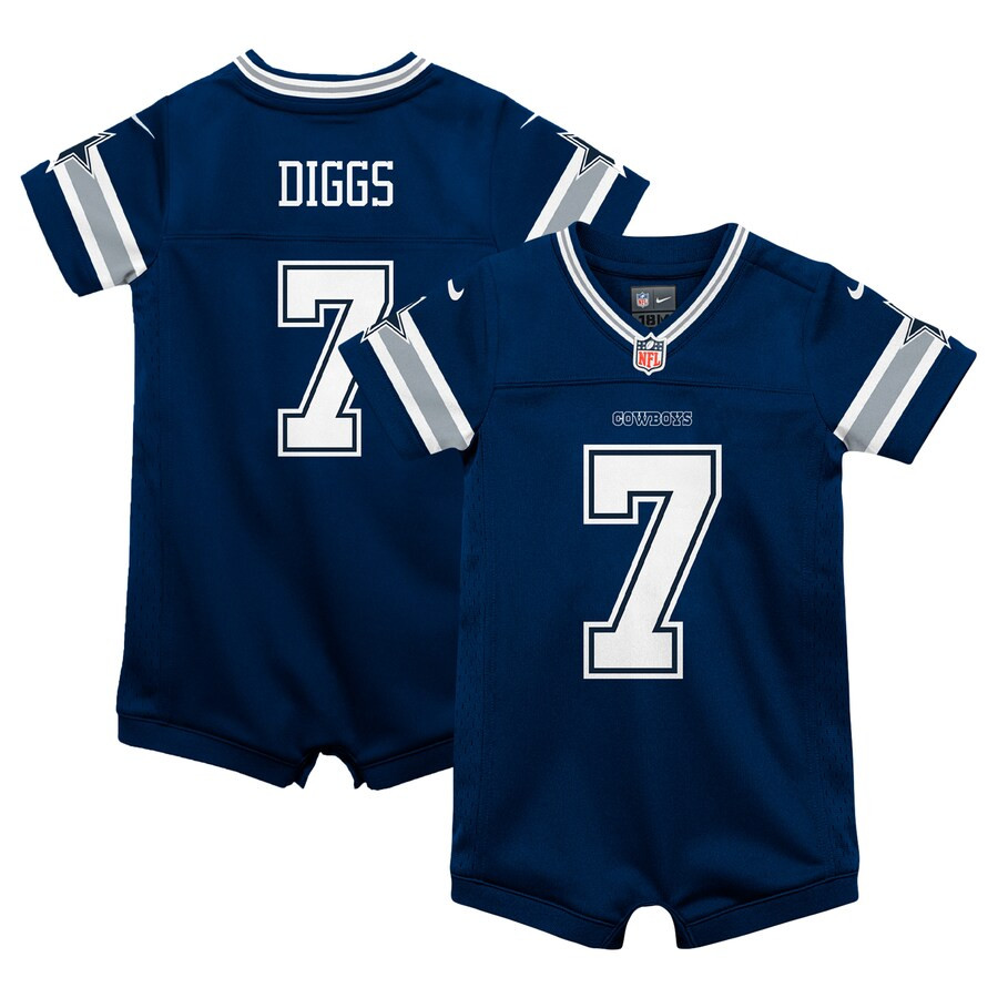 Trevon Diggs Dallas Cowboys Nike Infant Game Romper Jersey - Navy | Fanatics