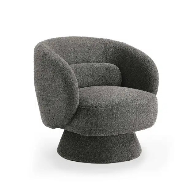 Elishah MINIMORE Modern Style Accent Chair & Armchair with Tufted back | Wayfair North America