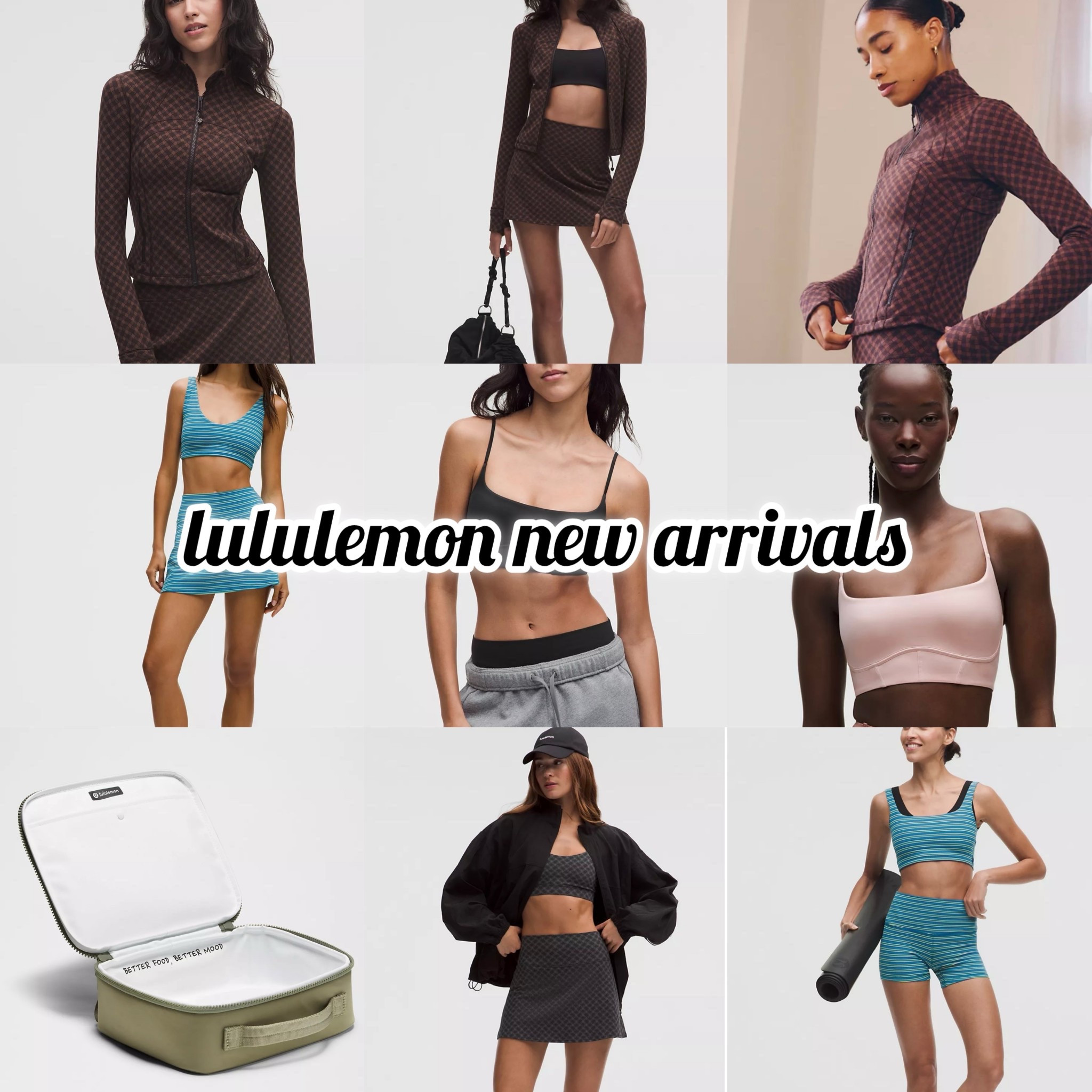 The new arrivals are GOOOOD this week 👀🤍 the stripes and brown pattern obsessed 🐻🤎

#LTKSeasonal #LTKActive #LTKStyleTip