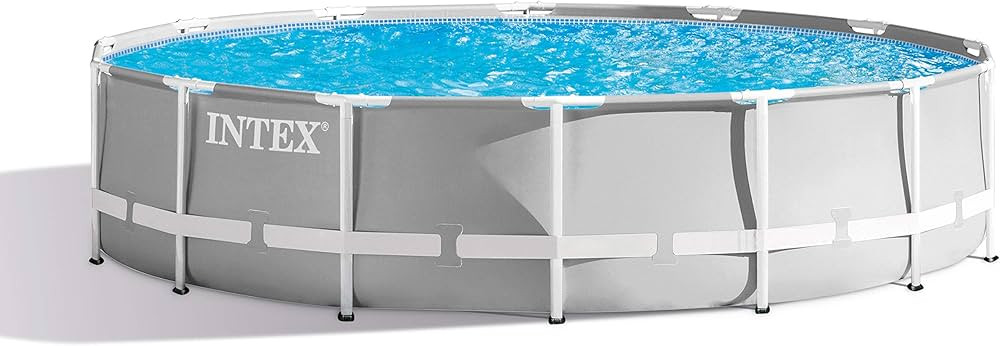 INTEX 26719EH Prism Frame Premium Above Ground Swimming Pool Set:14ft x 42in – Includes 1000 GP... | Amazon (US)