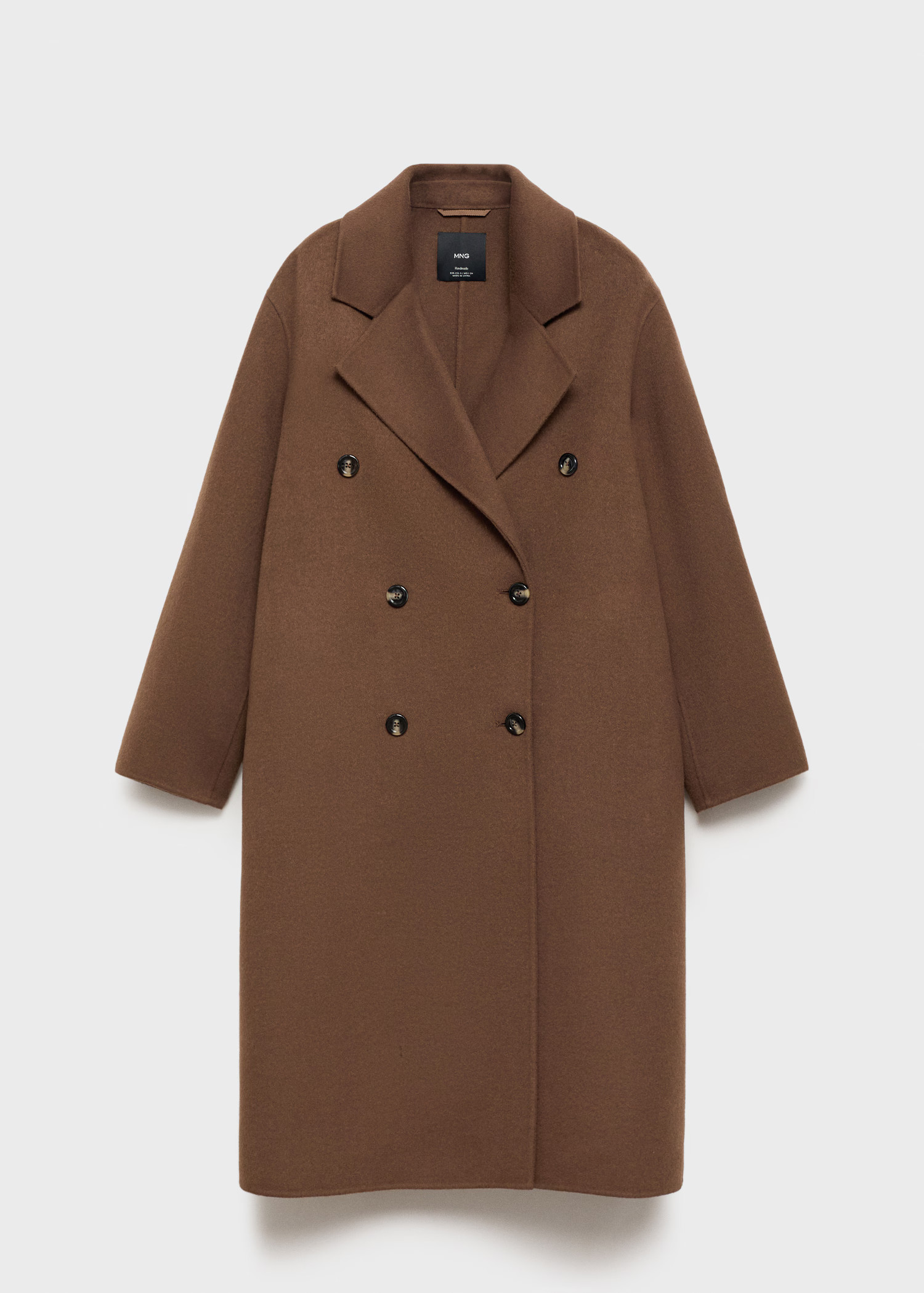 Double-breasted wool coat - Women | MANGO USA | Mango (US/MX/AU)