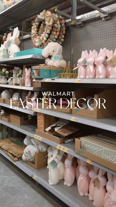 Walmart Easter decor finds 🐇🤍 

#LTKSeasonal #LTKfindsunder50 #LTKhome