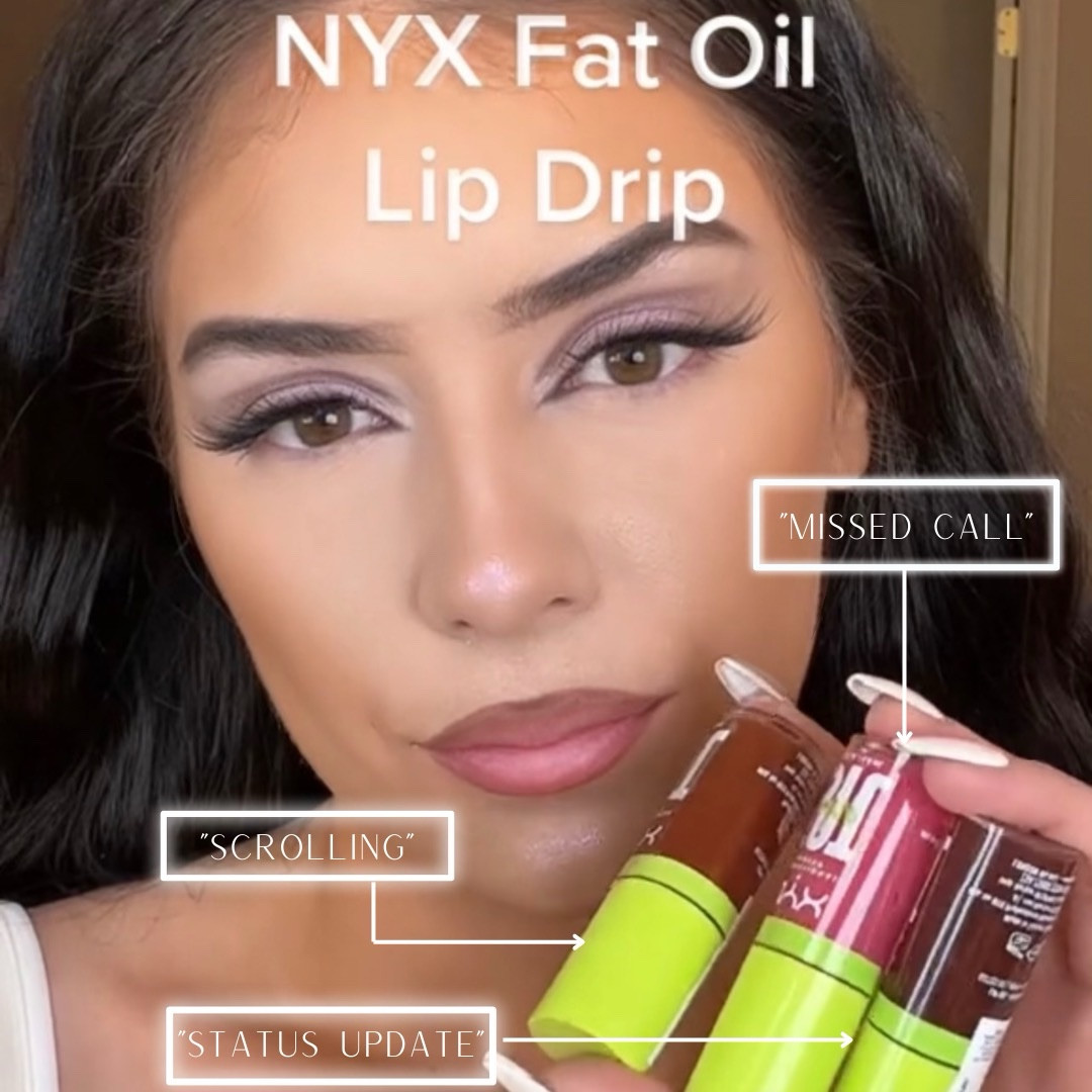 NYX Fat Oil Lip Drip! Love these especially for the price!!! 

Makeup | Reviews | Lip Oil | Lip Gloss | Lipstick | Makeup Tutorial | Makeup Try On 

#LTKU #LTKBeauty #LTKFindsUnder50