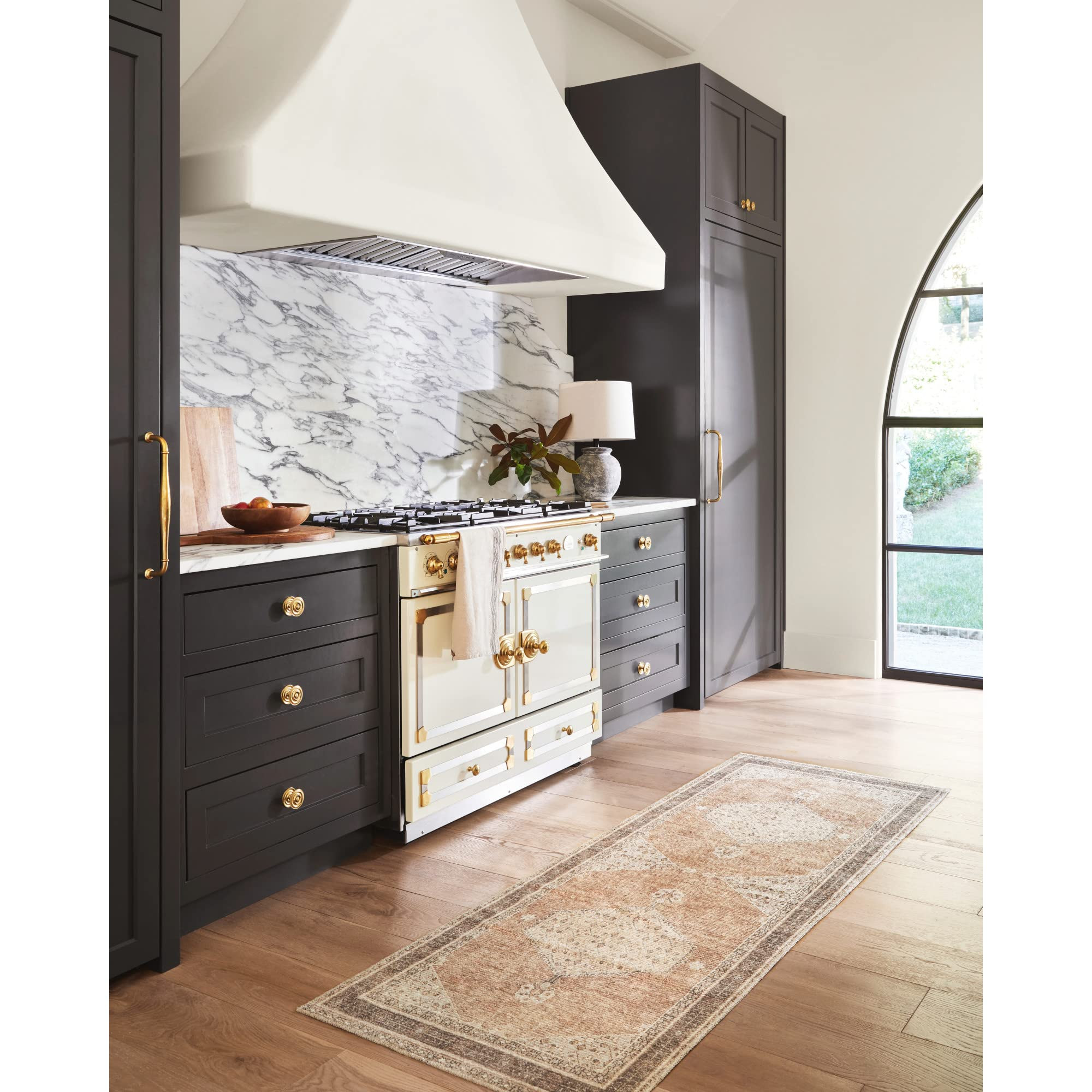 Livabliss x Becki Owens Lila Medallion Runner Area Rug, 2'7" x 7'3", Tan | Amazon (US)