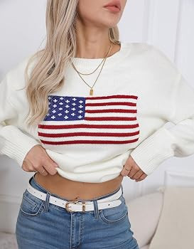 Alsol Lamesa Women Sweaters Heart Front Crew Neck Long Sleeve Knitted Pullover Valentines Sweater... | Amazon (US)