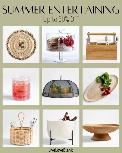 Summer entertaining 
Summer sale 
Hostess gifts

#LTKSaleAlert #LTKSeasonal #LTKmomlife