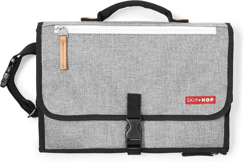 Skip Hop Portable Baby Changing Pad, Pronto, Grey Melange | Amazon (US)