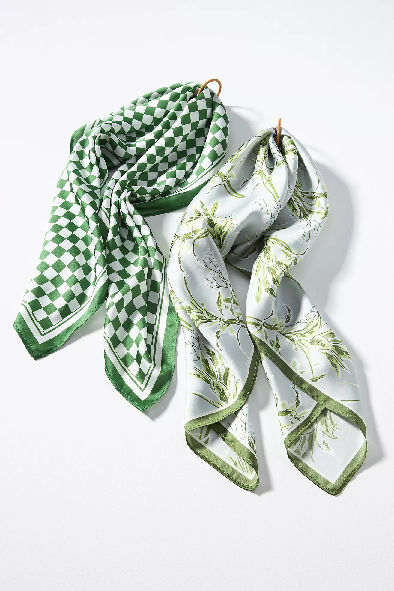 Patterned Hair Scarves, Set of 2 | Anthropologie (US)