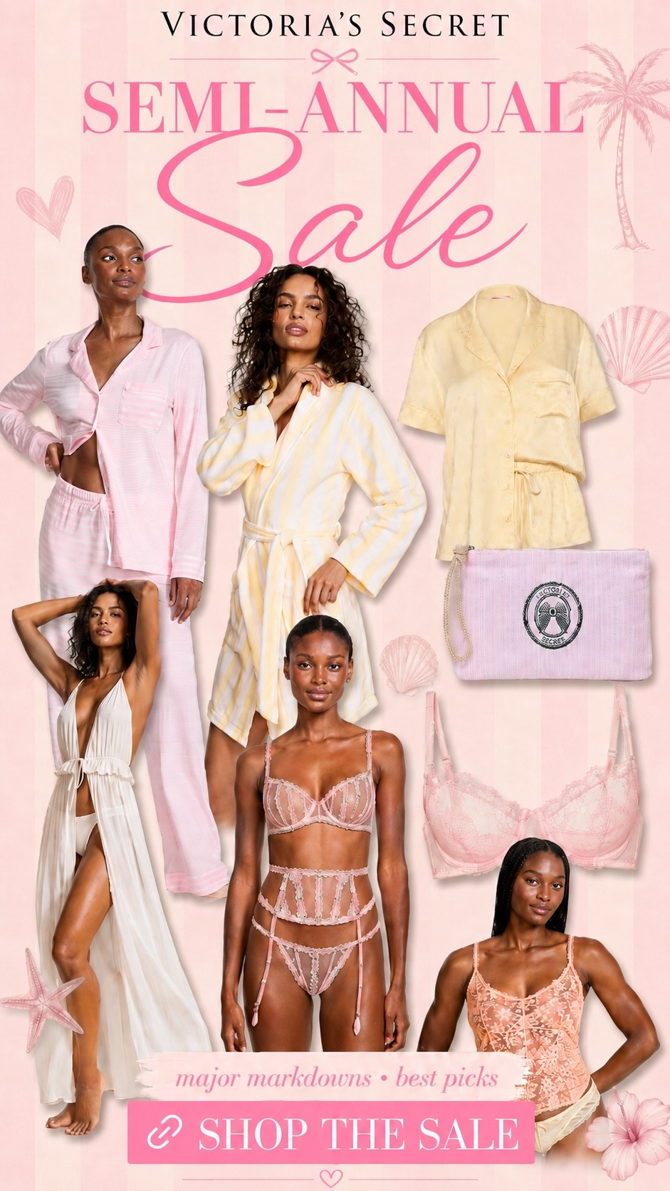 Victoria’s Secret semi annual sale up to 60% off swim, lingerie, sleep, beauty & more

#LTKselfcare #LTKHome #LTKgrwm