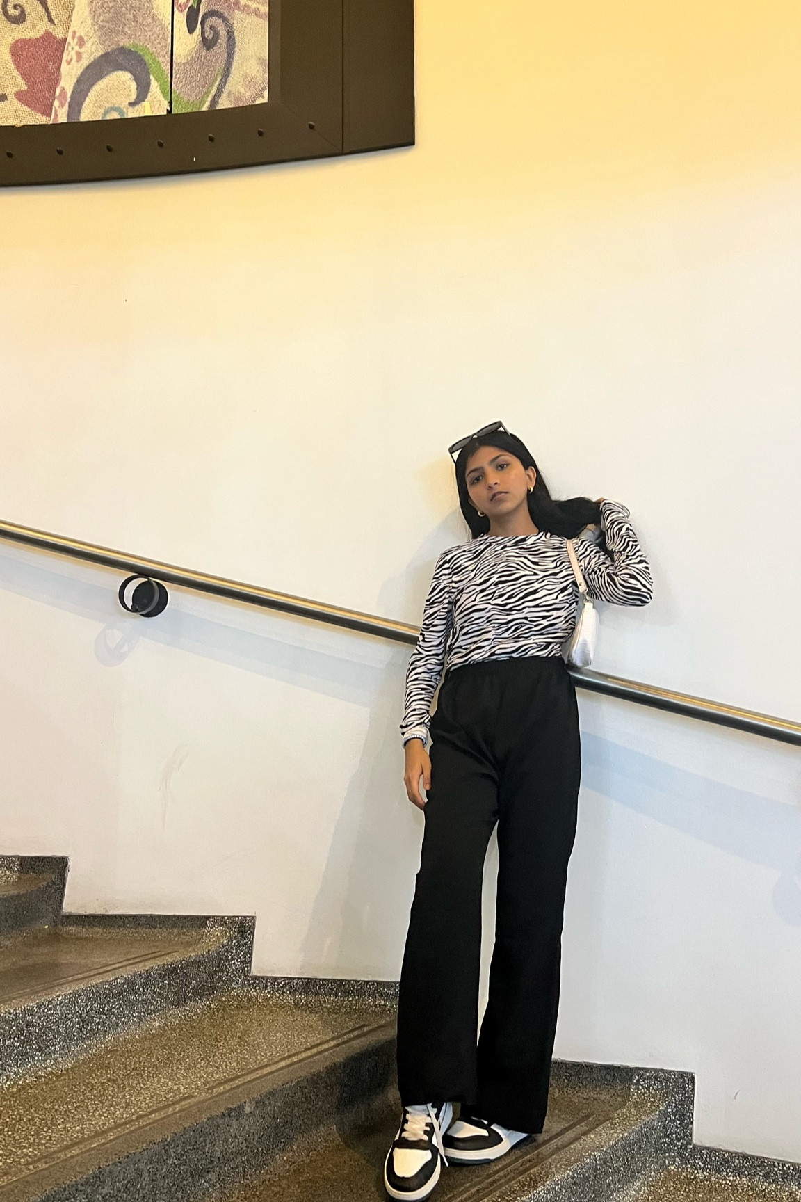 winter chic look | zebra print top 

#LTKHoliday #LTKsalealert #LTKbeauty