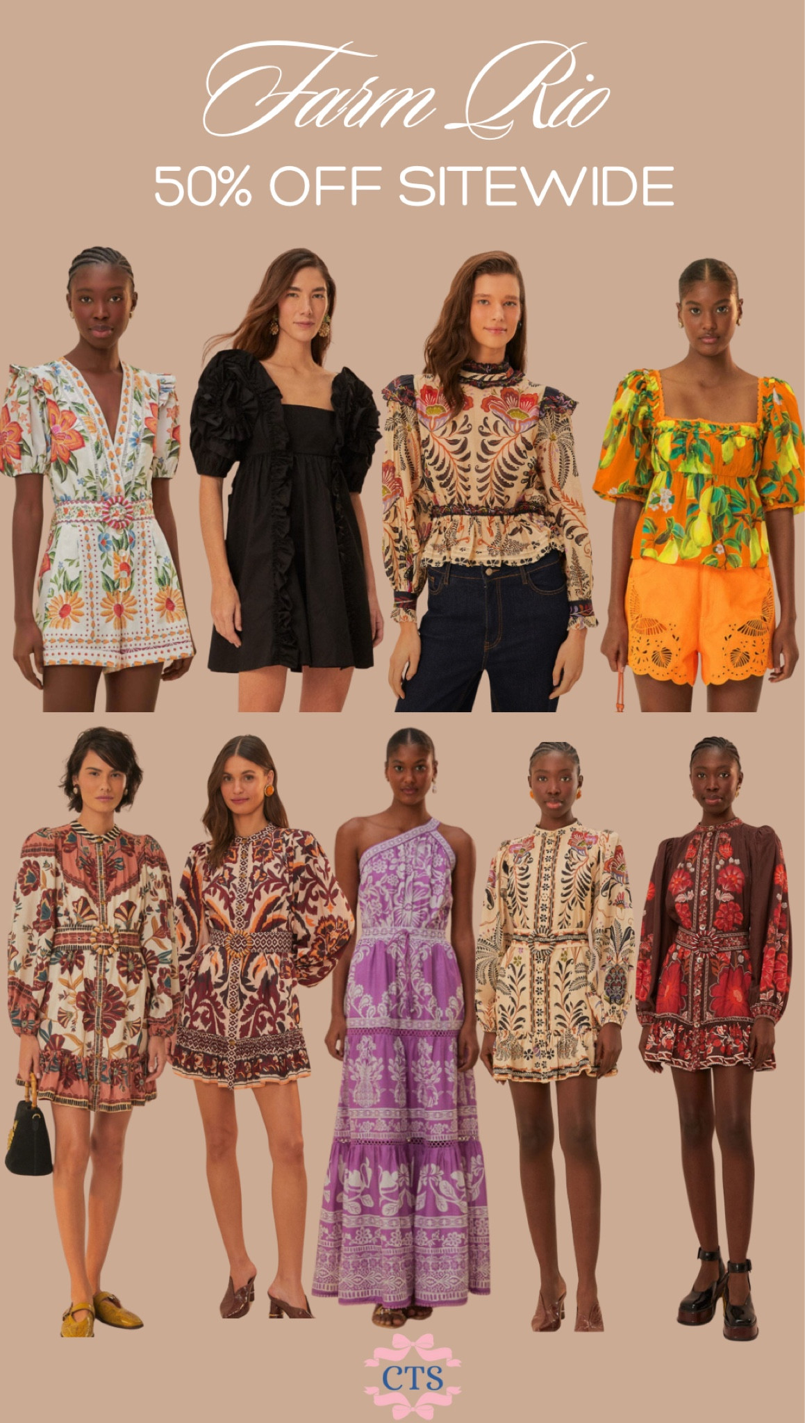 Farm rio 50% off sitewide 

#LTKCyberWeek #LTKStyleTip #LTKGiftGuide