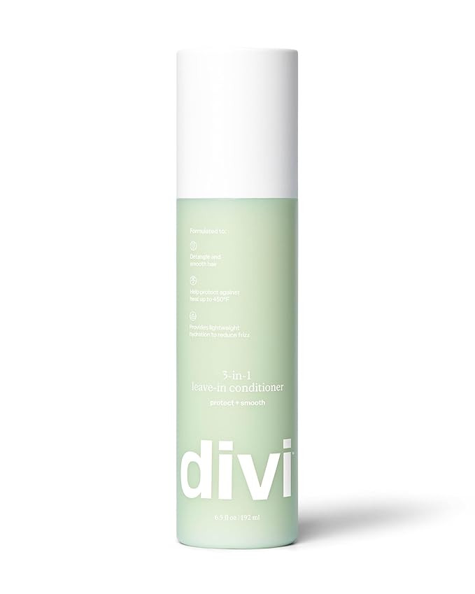 divi 3-in-1 Leave-In Conditioner - Lightweight Formula to Detangle and Hydrate Hair While Protect... | Amazon (US)