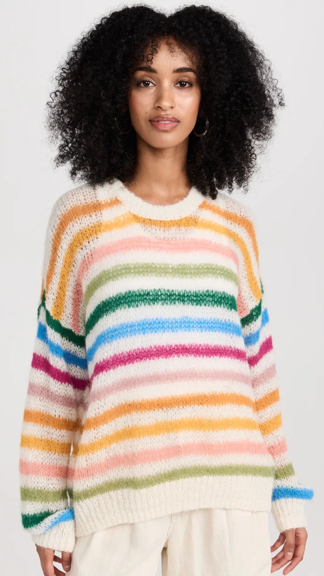 MOTHER The Biggie Alpaca Sweater | Shopbop | Shopbop
