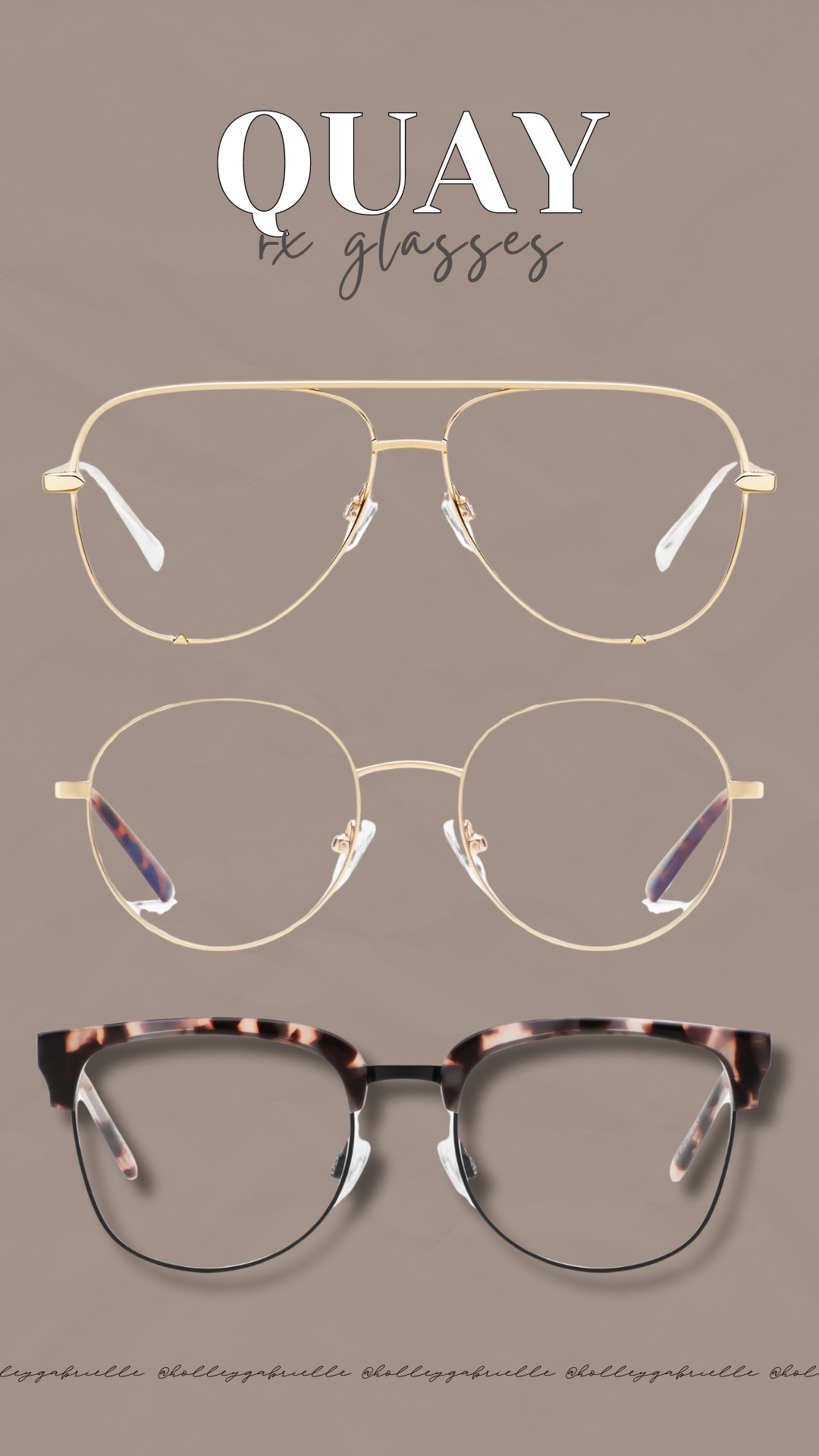 a few favorite RX glasses from Quay🤌🏼🤓 I get TONS of questions on my glasses & wanted to round up some faves!

prescription glasses / glasses / eye glasses / reading glasses / RX glasses / prescription glasses / blue light glasses / Holley Gabrielle

#LTKStyleTip #LTKFindsUnder100