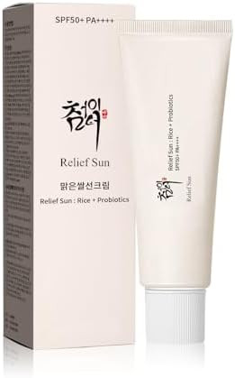Orgánico Coreano protector solar SPF50+, PA++++ Arroz y Probióticos | Solución para el cuidado... | Amazon (US)