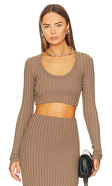 Capri Crop Long Sleeve Top
                    
                    COTTON CITIZEN | Revolve Clothing (Global)