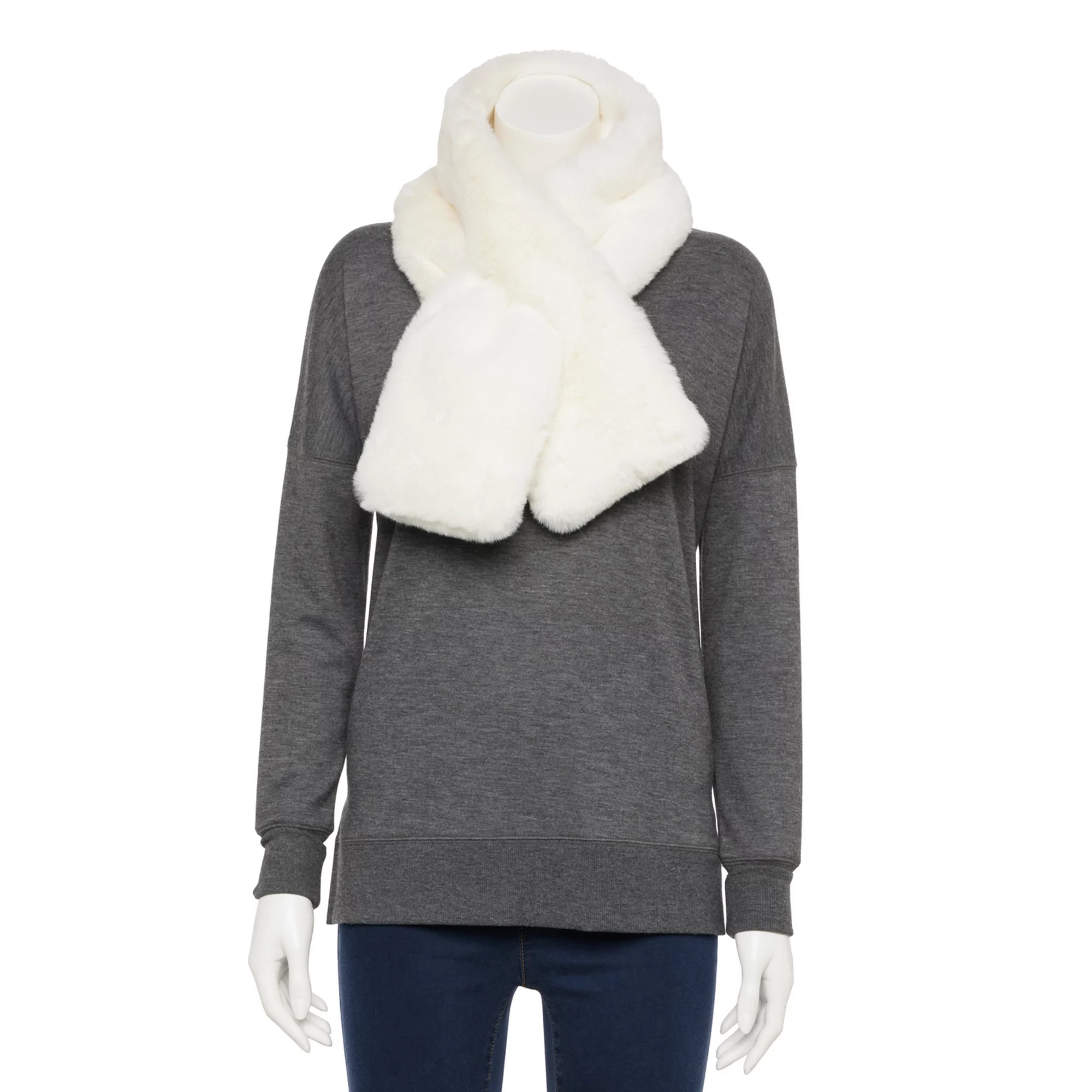 Women's LC Lauren Conrad Faux Fur Stole Scarf | Kohl's