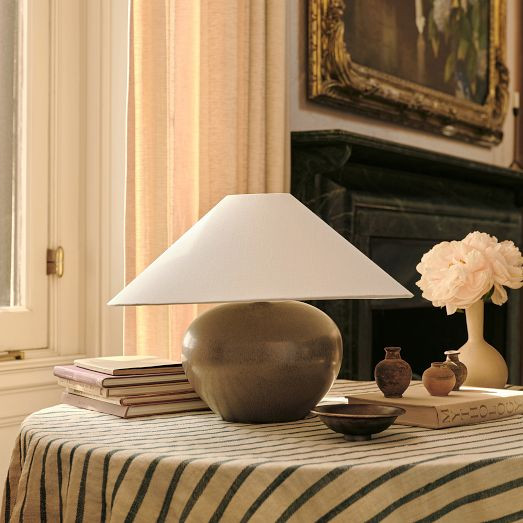 Colin King Ceramic Table Lamp (14"–17") | West Elm (US)