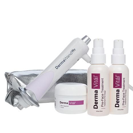 DermaWand Pro Anti-Aging Kit with 2 PreFace, Skin Quench & Bag - 20285694 | HSN | HSN