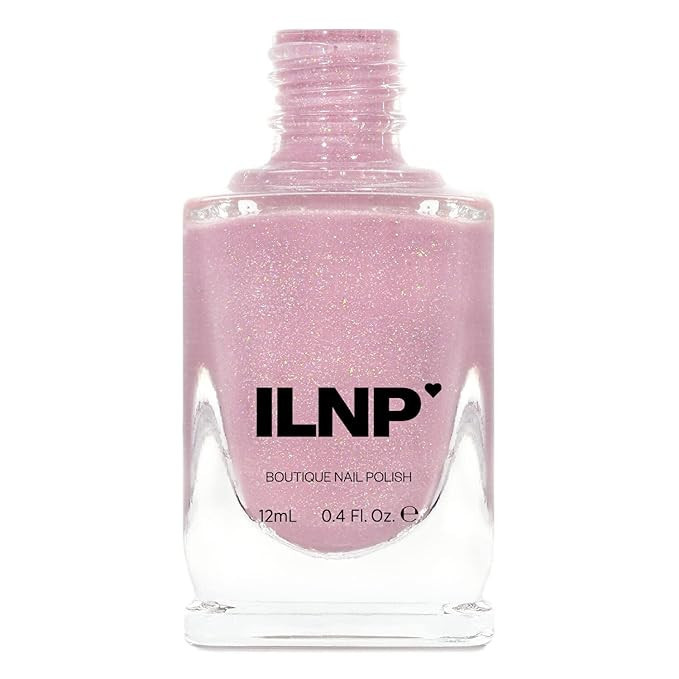 ILNP Sweet Pea - Seashell Pink Holographic Sheer Jelly Nail Polish | Amazon (US)