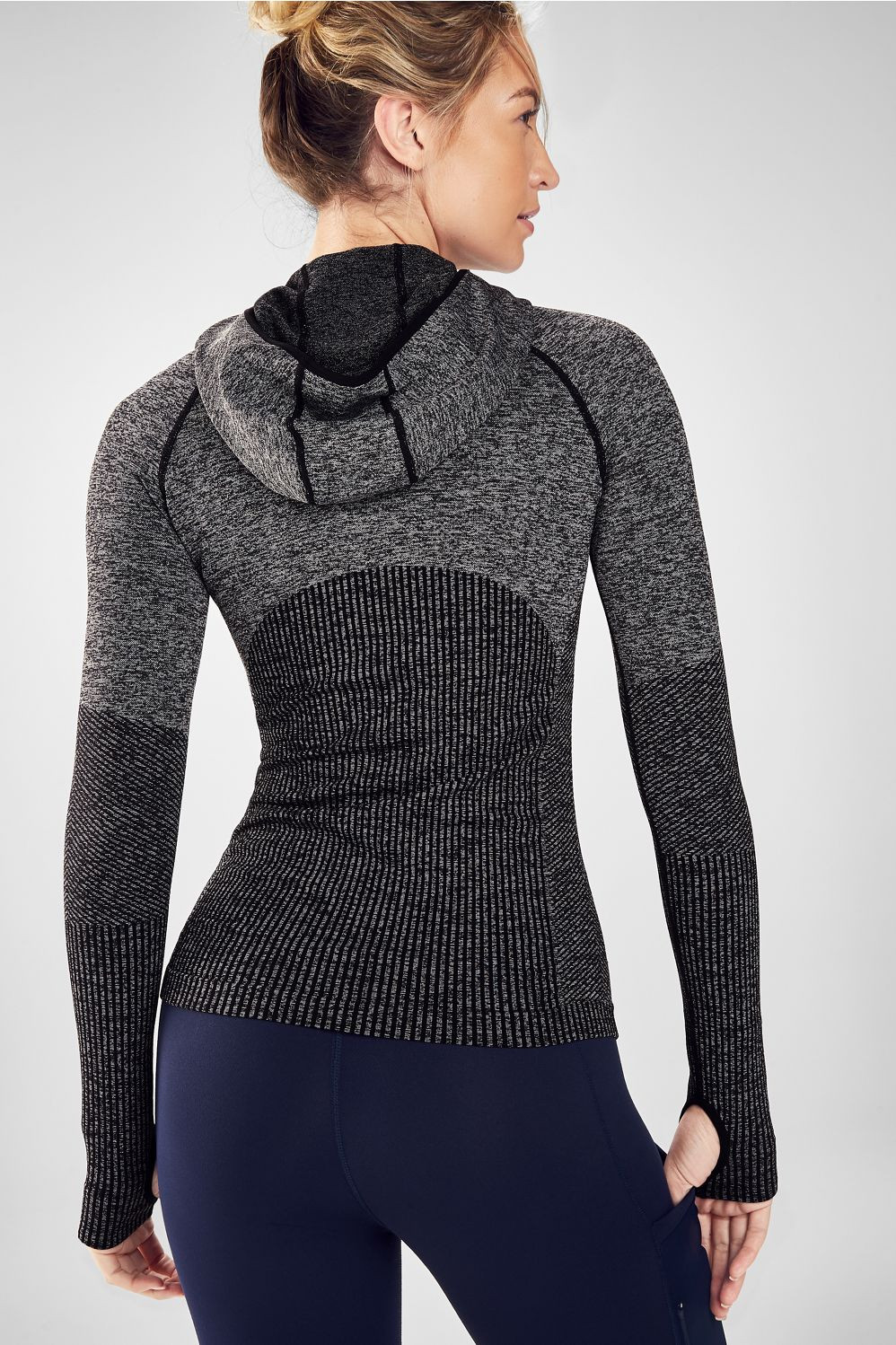 Avaline Seamless L/S Hoodie | Fabletics