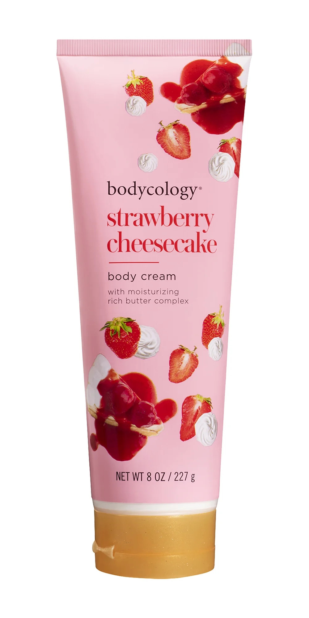 Bodycology Strawberry Cheesecake Body Cream, 8 oz | Walmart (US)