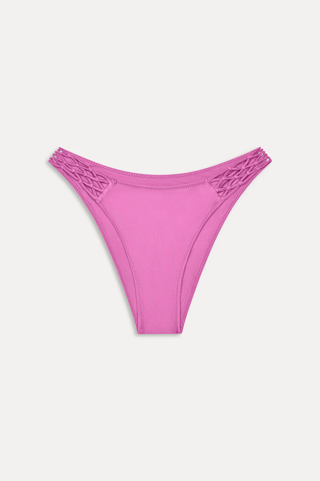 Dove Satin Bikini Bottom - Capri Pink | Frankies Bikinis