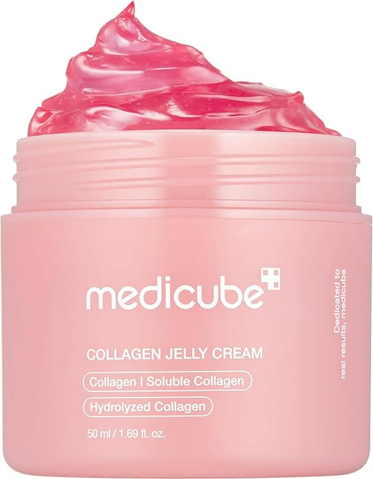 medicube Collagen Jelly Cream- Niacinamide & Freeze-Dried Hydrolyzed Collagen - Boosts skin's bar... | Amazon (US)