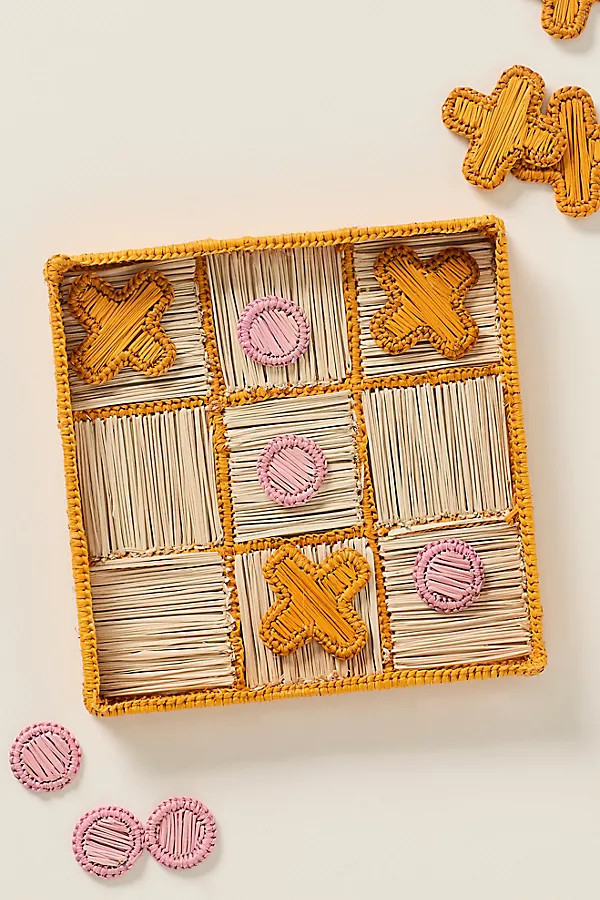 Coro Cora Tic Tac Toe Board Game | Anthropologie (US)