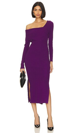 Sylvie Midi Dress in Purple | Revolve Clothing (Global)