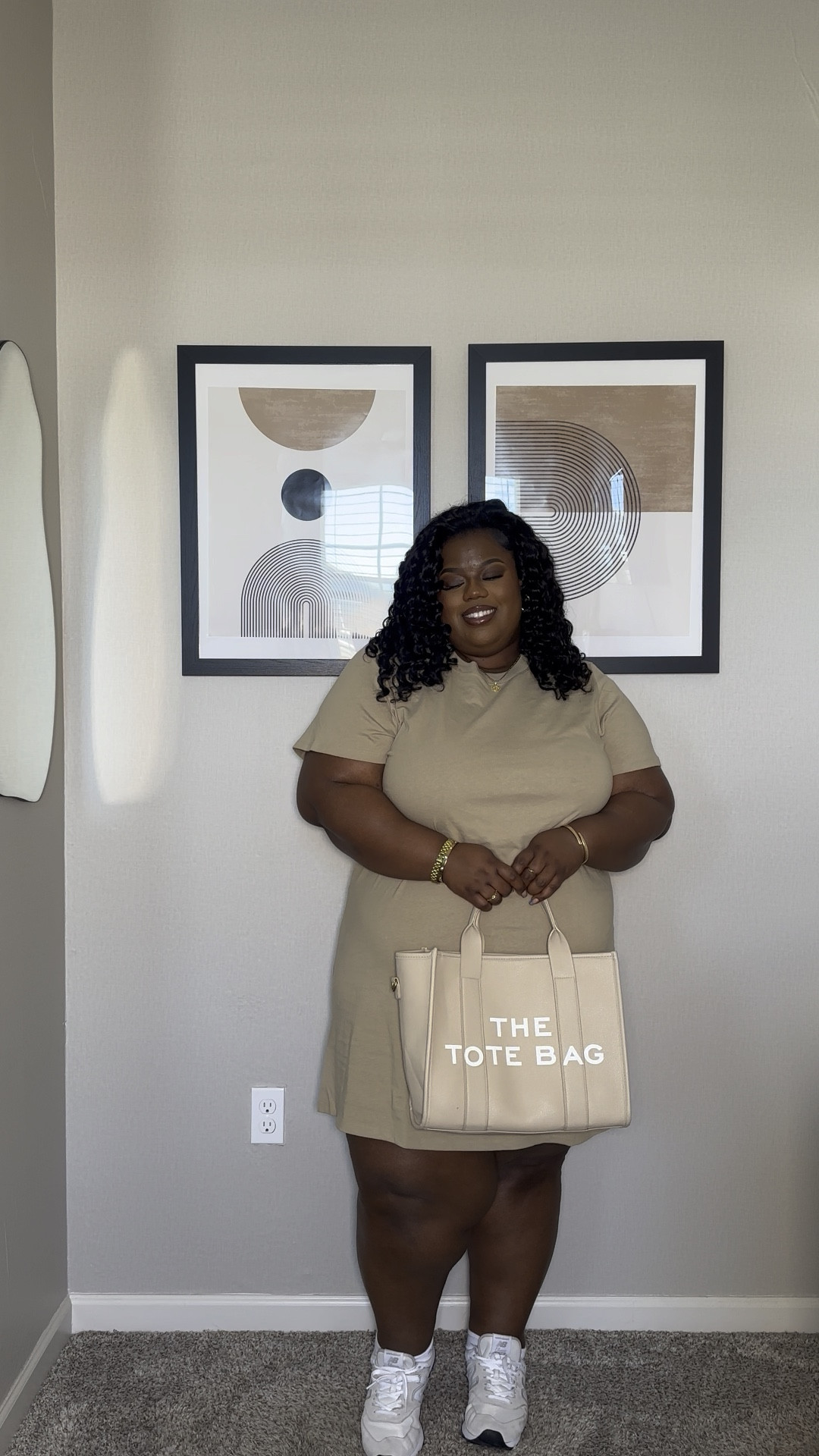 Casual summer outfit inspo - dress is in a size 3x shoes are 10.5W since I have wide feet. 

#LTKFindsUnder100 #LTKPlusSize