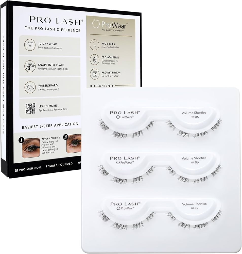 Pro Lash ProWear Professionally Styled Lash Clusters - Easiest to Apply Eyelash Cluster - 10 Day ... | Amazon (US)