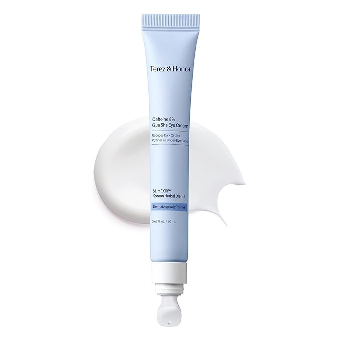 TEREZ & HONOR 8% Caffeine Eye Cream with SLIMEXIR™ & Korean Herbal Blend – Dermatologist Test... | Amazon (US)