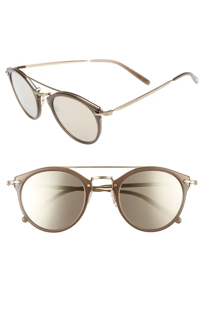 Remick 50mm Brow Bar Sunglasses | Nordstrom