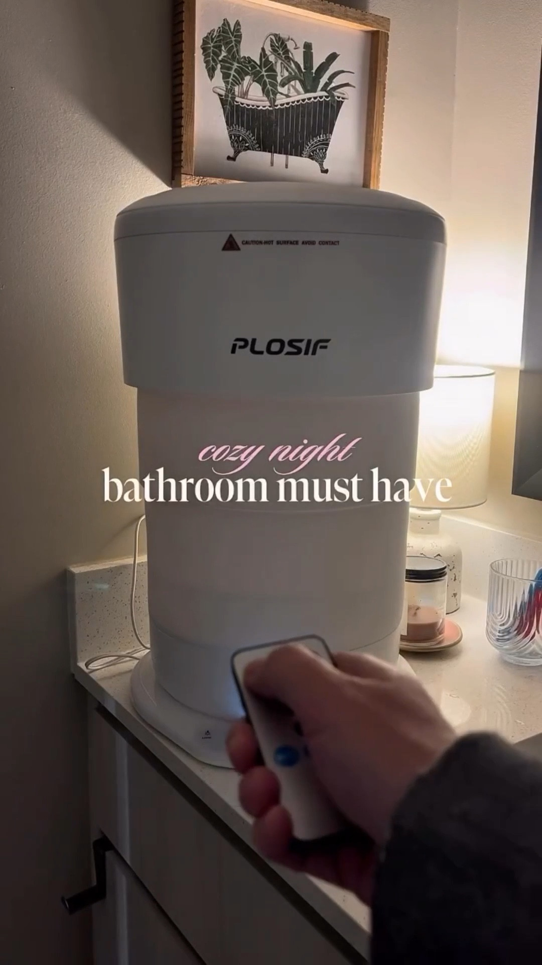 It’s time for luxury and you deserve it! 🧖‍♀️ This collapsible - yeah, collapsible! - towel warmer is a perfect holiday gift for all.  Especially those of us who need storage friendly options! A warm towel after a relaxing shower is the perfect end cap to a chilly winter night ❄️ 


#simpleluxury #bathroominspo #homebody #cozyvibes #spaexperience #homespa #towelwarmer #coldwinter #coldweatherneeds #luxurybathroom #upscaleliving #affordablefinds #budgetfriendly #budgetfriendlydecor #budgetfriendlygifts #giftsformom #christmaslist #christmaswishlist #giftguide #giftsforher #giftsforher❤️🎁 #apartmentliving #smallspaceliving 
#affiliatelink #amazoninfluencer #amazoninfluencerprogram

#LTKGiftGuide #LTKselfcare #LTKHoliday