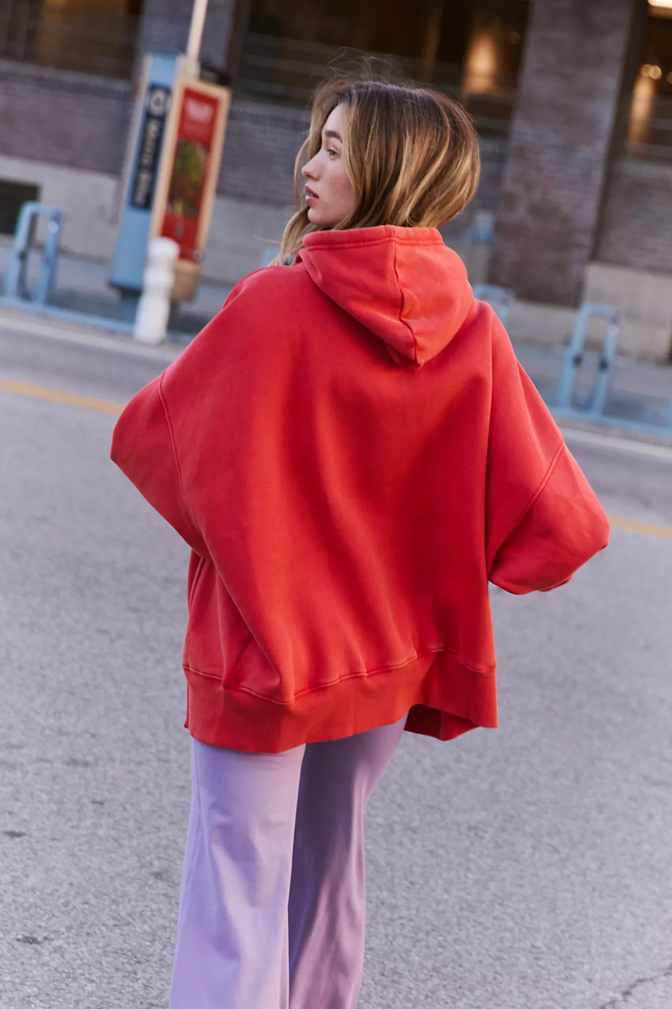 Sprint To The Finish Logo Hoodie | Free People (Global - UK&FR Excluded)