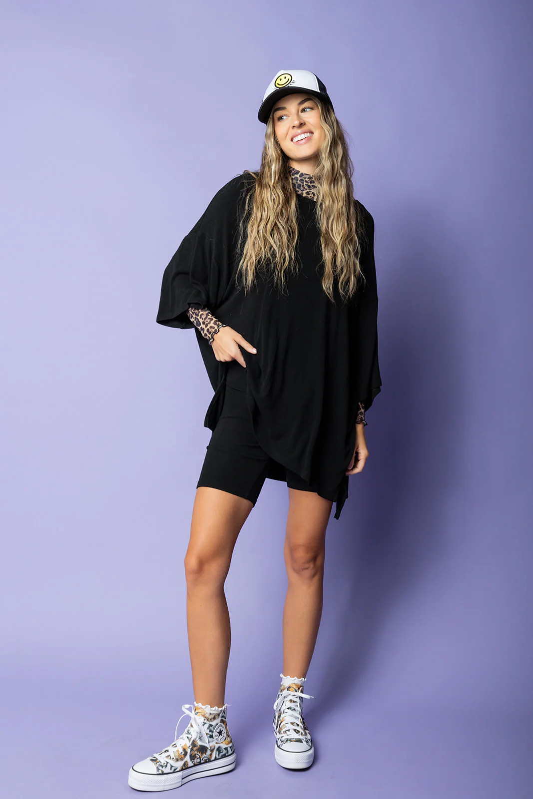 Day Dreamer Ribbed Set - Black [S-3X] | WKNDchasers