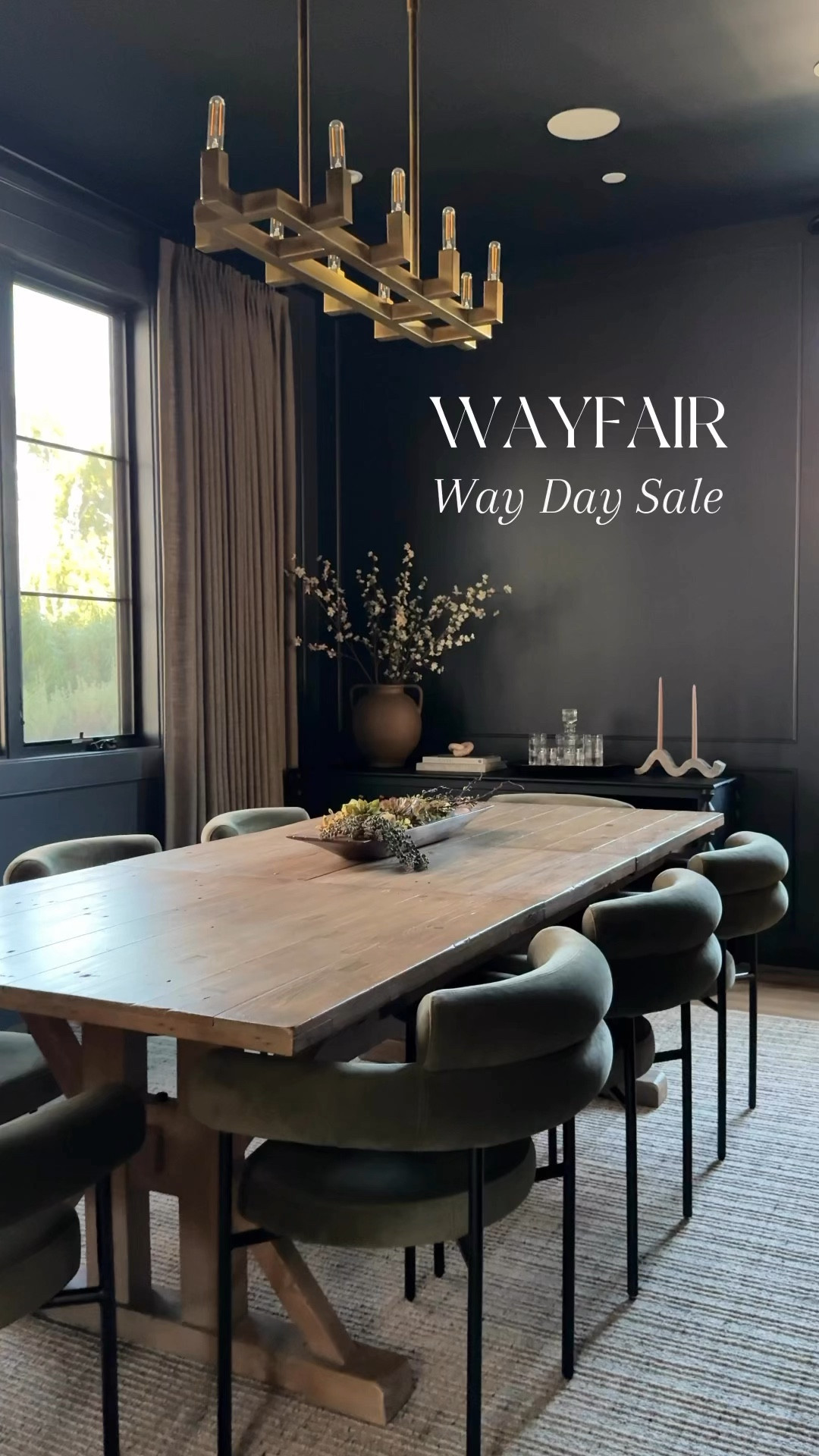 So many of my favorite items from all our projects will be up to 80% off plus free shipping for @Wayfair Way Day Sale starting October 5th! Shop Way Day in store and online. Wayfair is one of my favorite stores to shop online, they've saved my clients thousands of dollars and I'm so excited for the sale to start! Be sure to save these in your carts so you're ready when the sale starts!

#wayfair #wayfairpartner #wayday

Black rectangle, mirror, wood vanity, medicine cabinet, wood dining table, vintage dining table cabinet arched cabinet vintage rug amber interiors 

#LTKFindsUnder50 #LTKHome #LTKSaleAlert