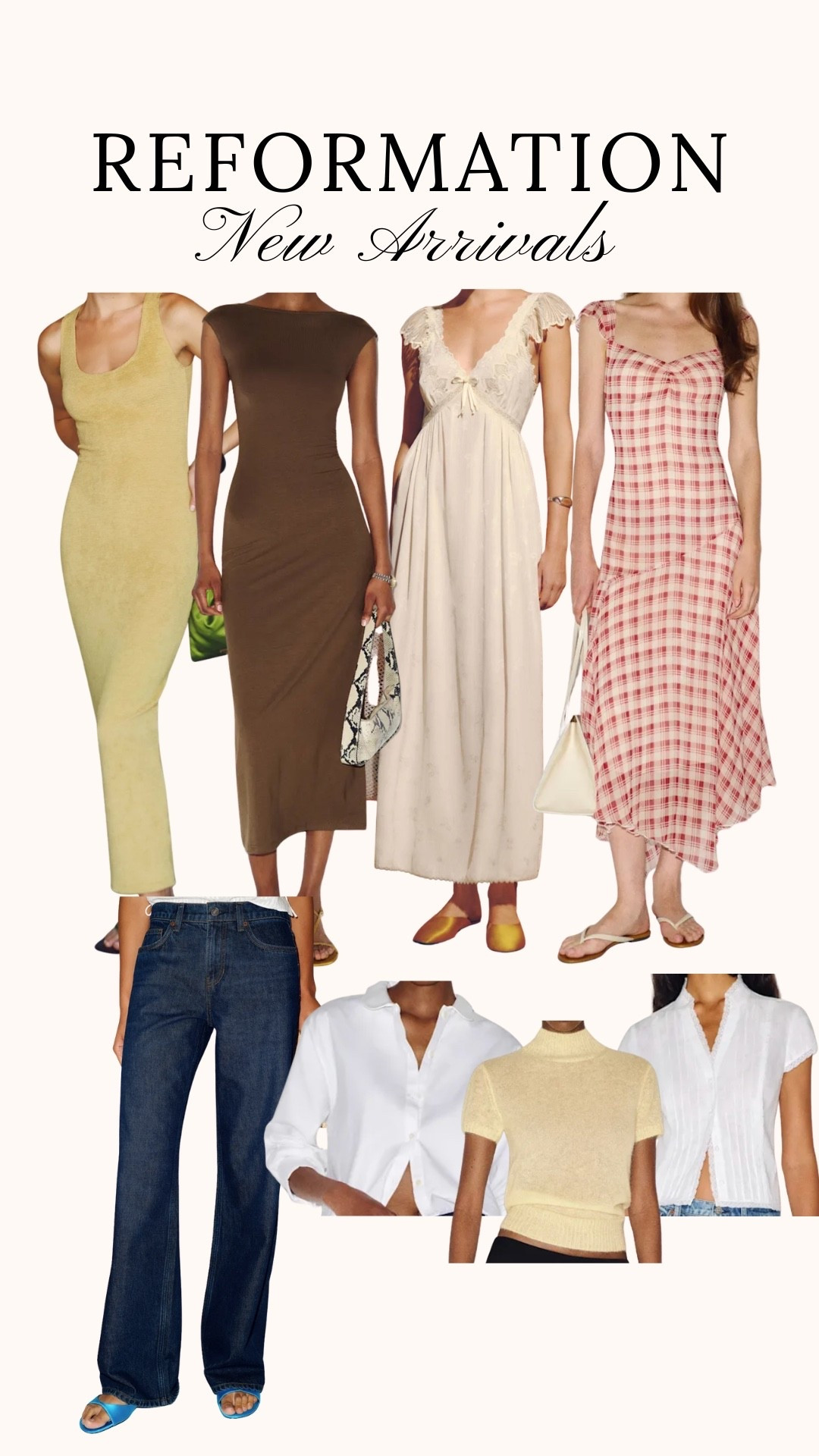 Reformation New Arrivals I’m loving

#LTKootd #LTKSeasonal #LTKdayinmylife