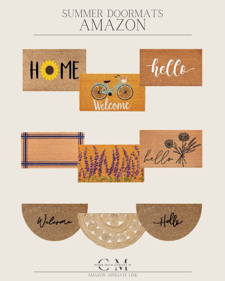 Amazon Home / Amazon Outdoor / Summer Doormats / Front Porch Decor / Front Porch Rugs / Summer Home

#LTKstyletip #LTKhome

#LTKSeasonal