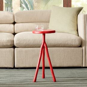 Emma Chamberlain Sculptural Metal Drink Table (10") | West Elm (US)