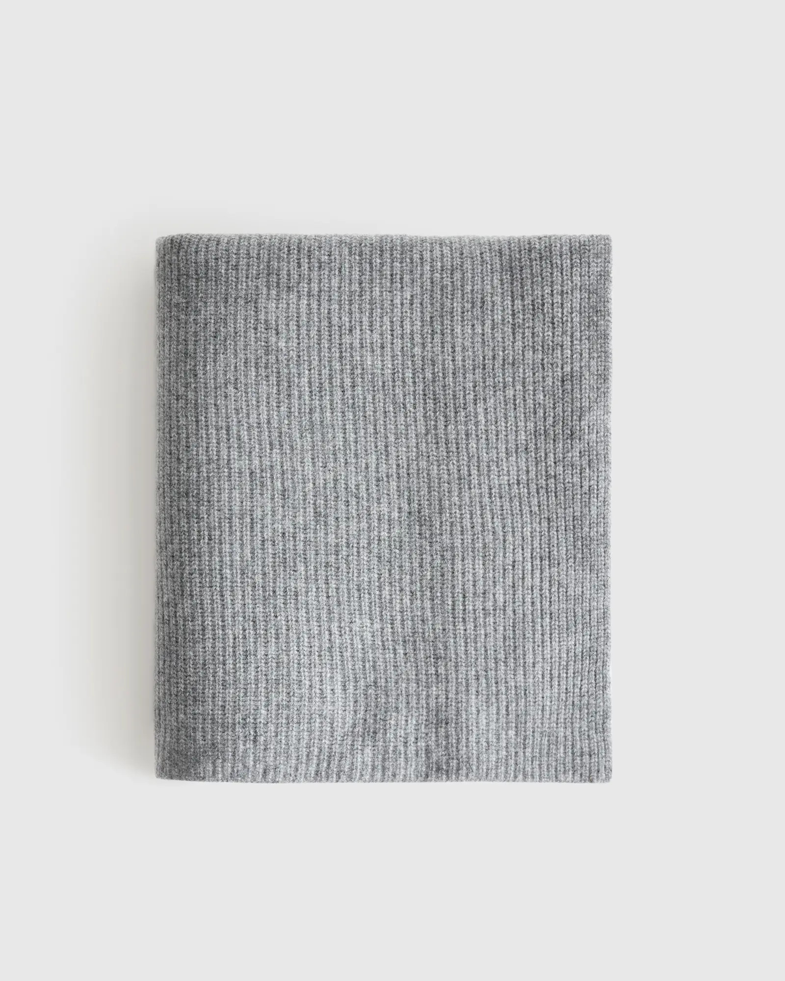 Ribbed Knit Cashmere Throw | Quince