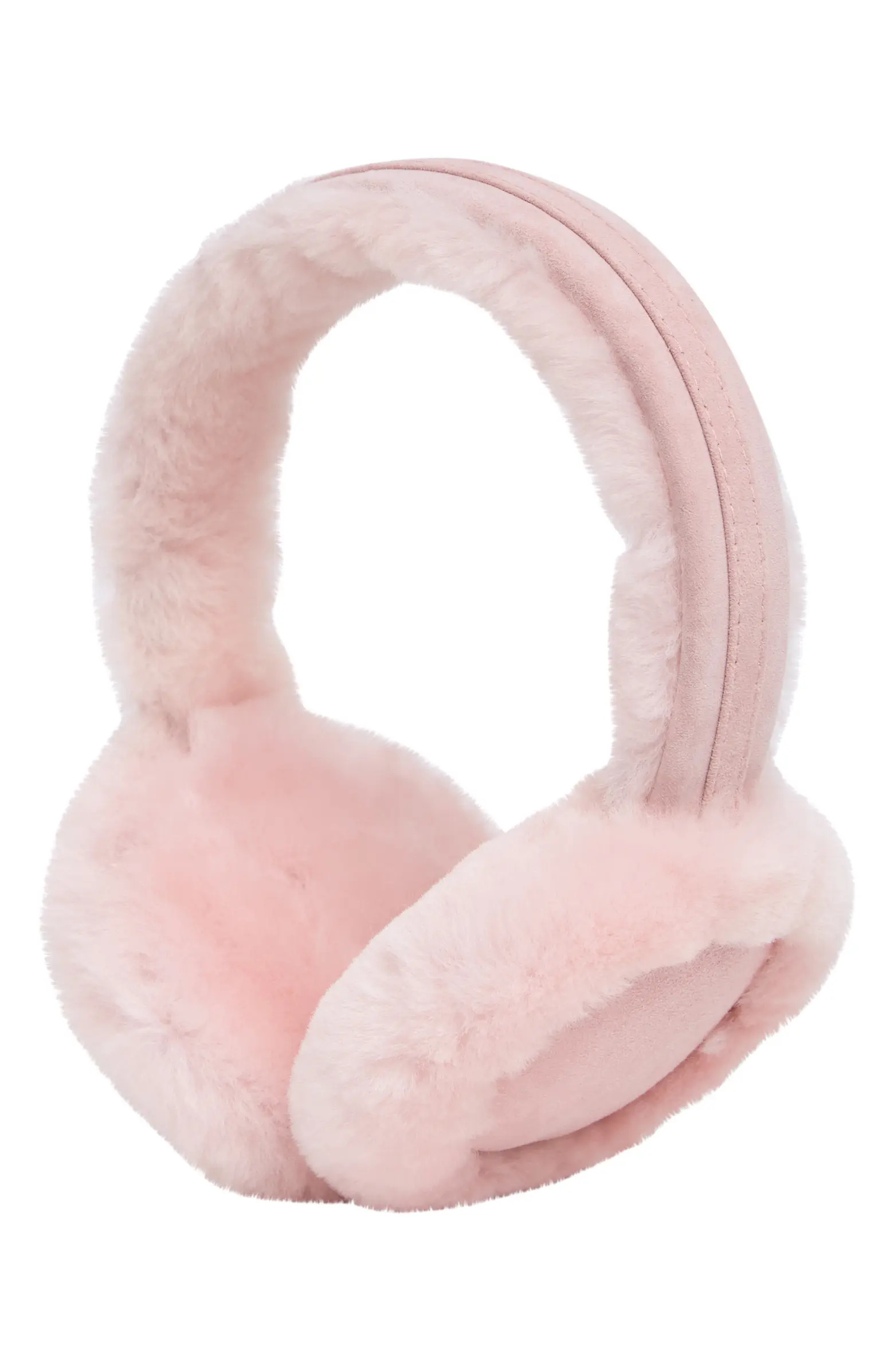 UGG Genuine Dyed Shearling Single U Ear Muffs | Nordstrom Rack