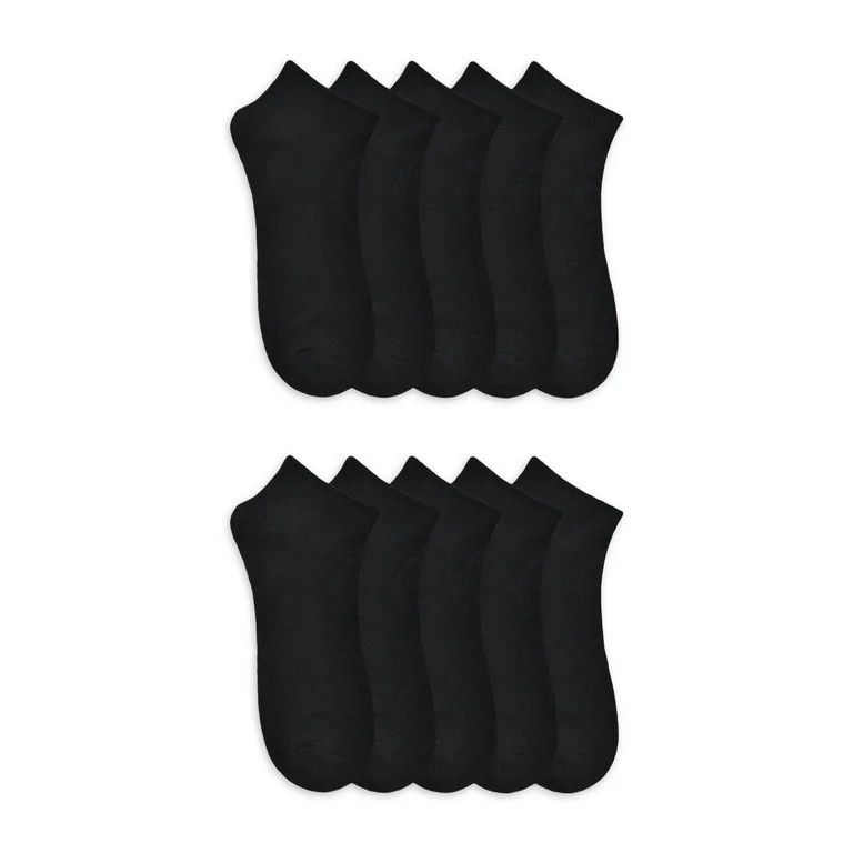 No Boundaries Women's Low-Cut Socks, 10-Pack, Sizes 4-10 | Walmart (US)